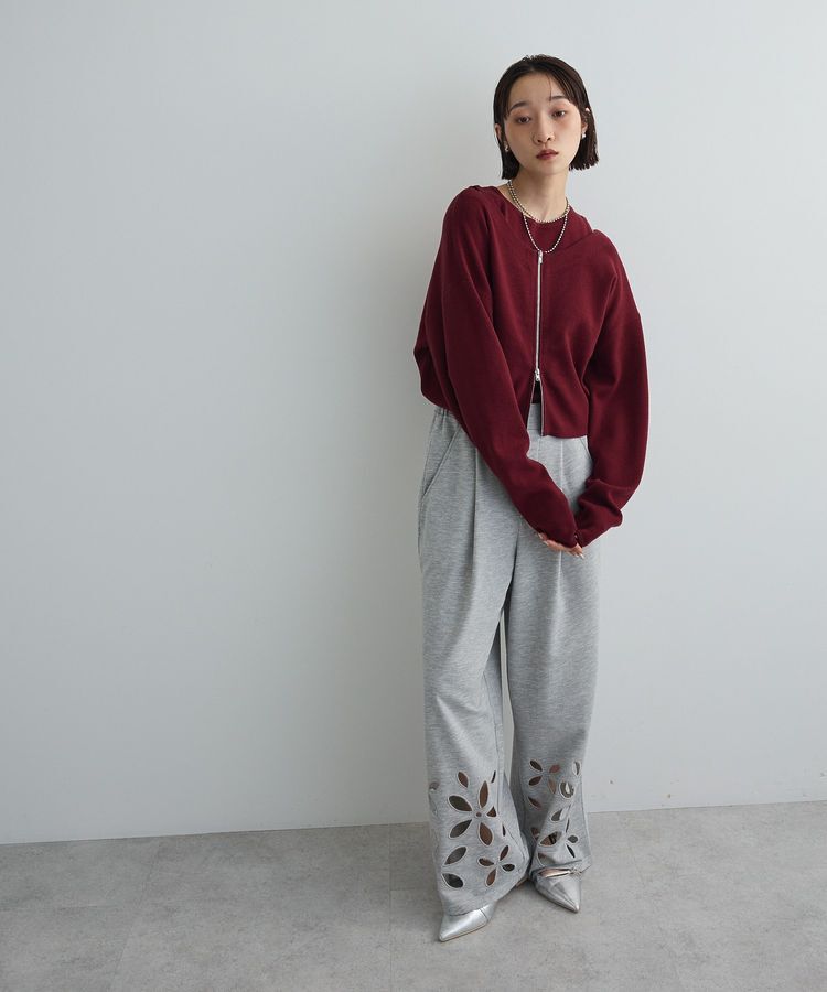 AnriettMusee「SET2点Zipニットカーディガン+アメスリタンク」|ニット・セーター|