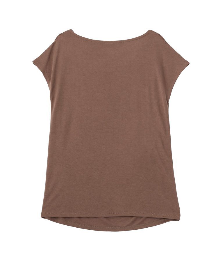 YECCA VECCA「【接触冷感】ドレープカットトップス」|Tシャツ・カットソー|
