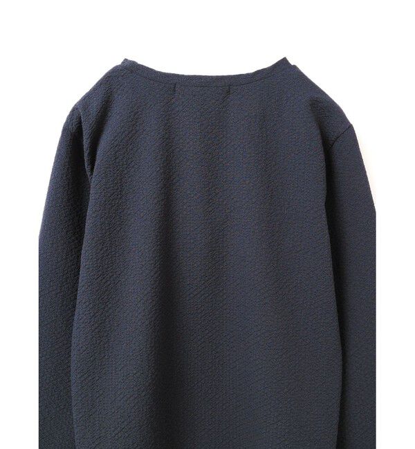 mizuiro ind「mizuiro ind ジャカードクルーネックプルオーバー」|Tシャツ・カットソー|