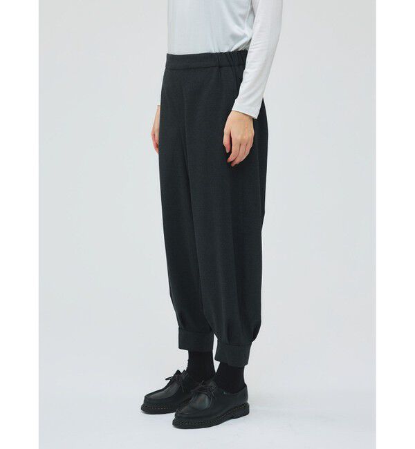 mizuiro ind「mizuiro ind タックヘムパンツ」|その他|