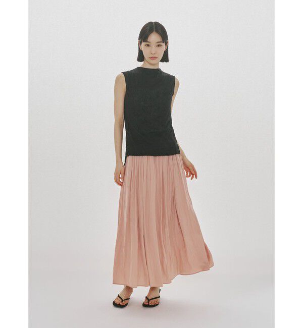 MIDIUMISOLID「MIDIUMISOLID for Ladies デザインギャザースカート」|スカート|