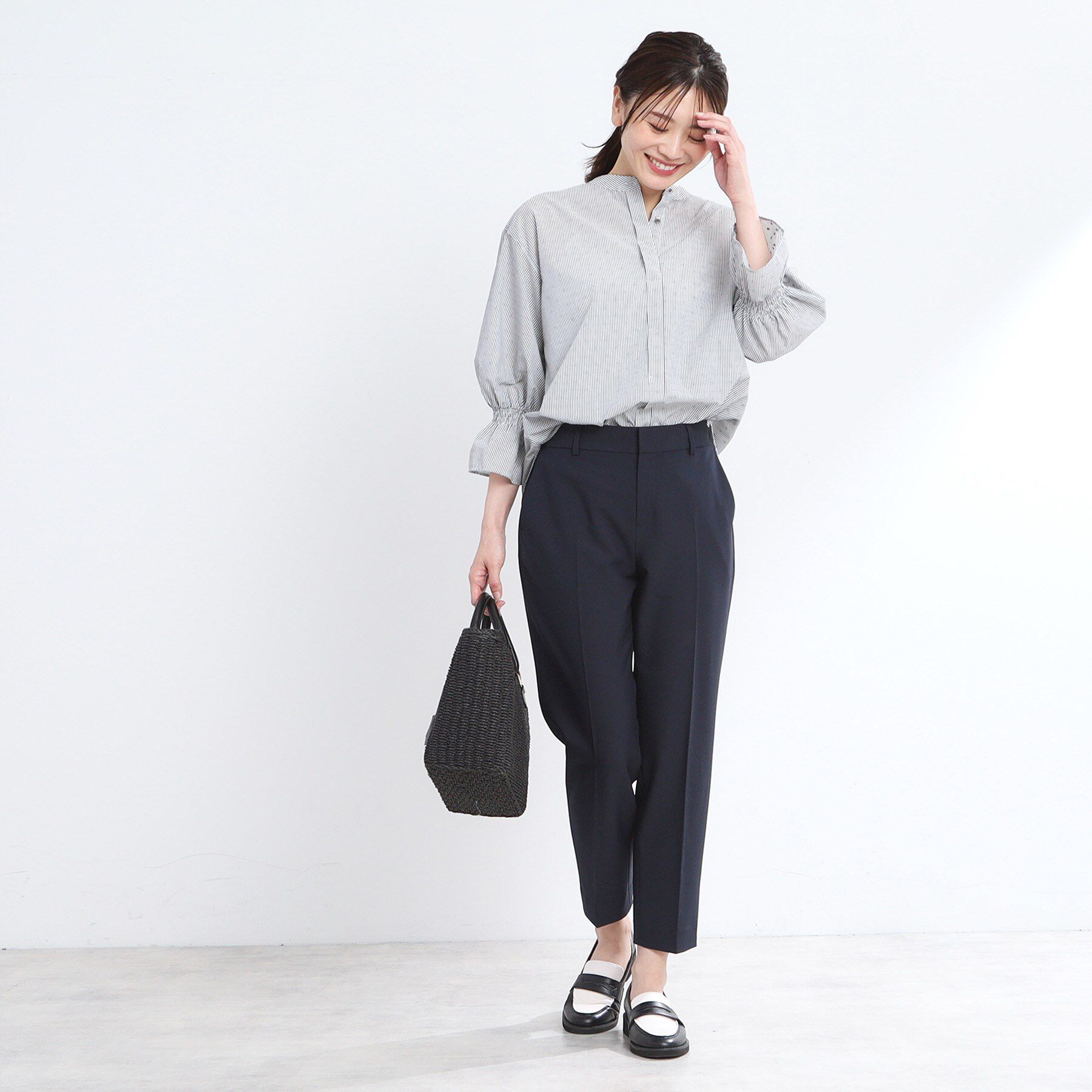 Reflect「【WEB先行カラーあり／私のパンツ／撥水／マシンウォッシュ可／雨の日も安心】ベーシックパンツ」|その他|