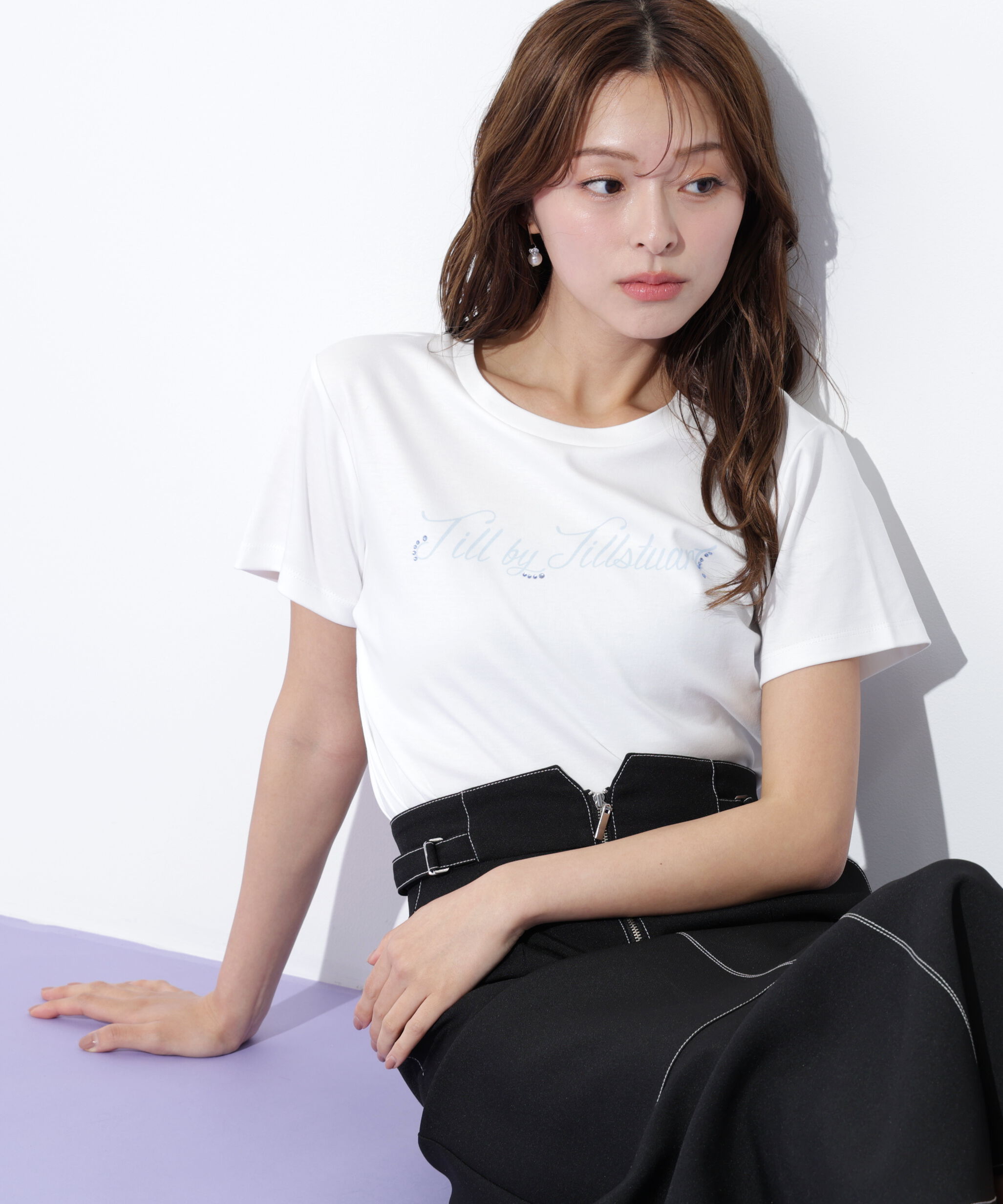 「レタリングロゴTシャツ」|Tシャツ・カットソー|