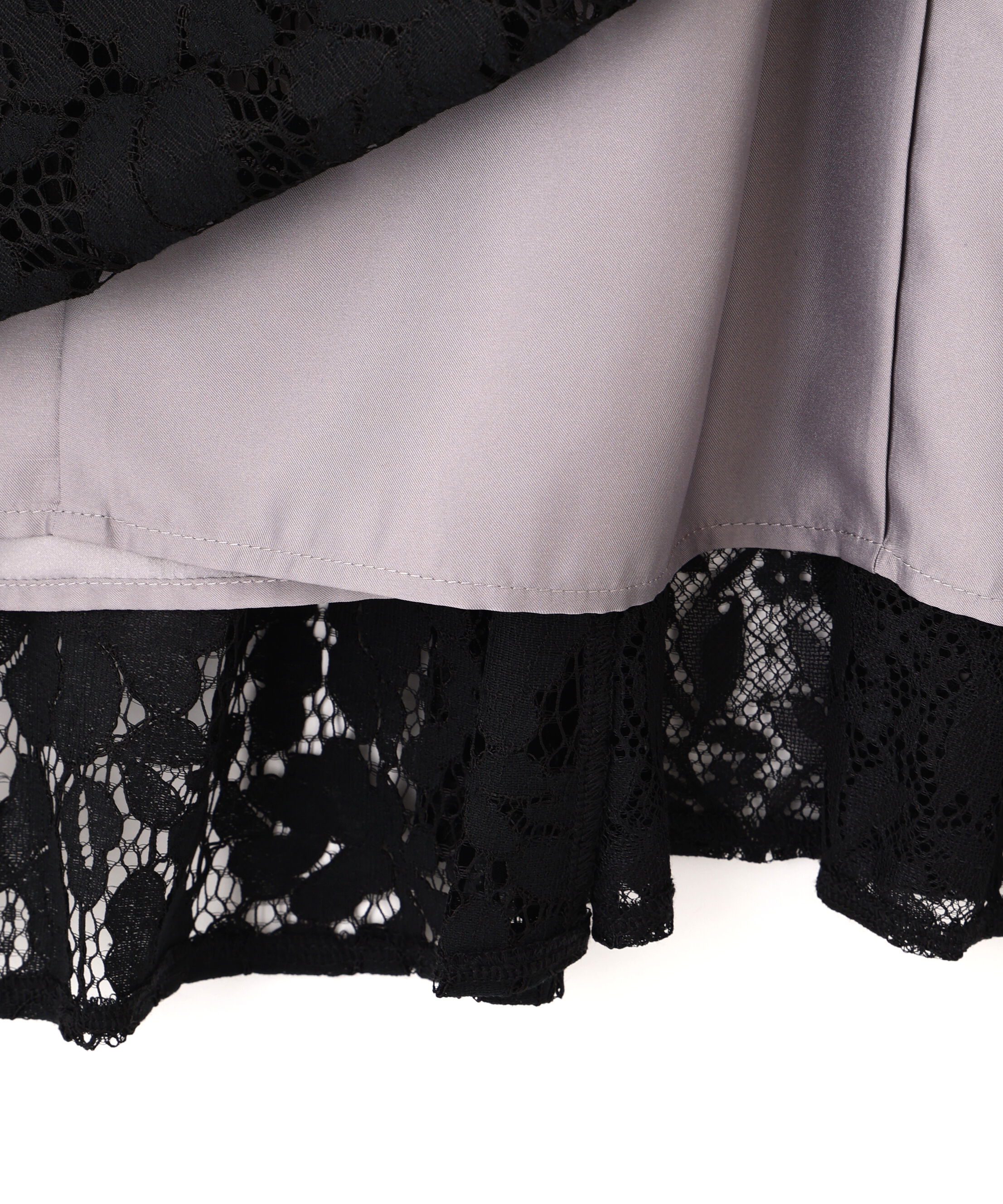 PROPORTION BODY DRESSING「〈Lou Lou fee（ルルーフェ）〉タイ付きレースワンピース」|ワンピース|