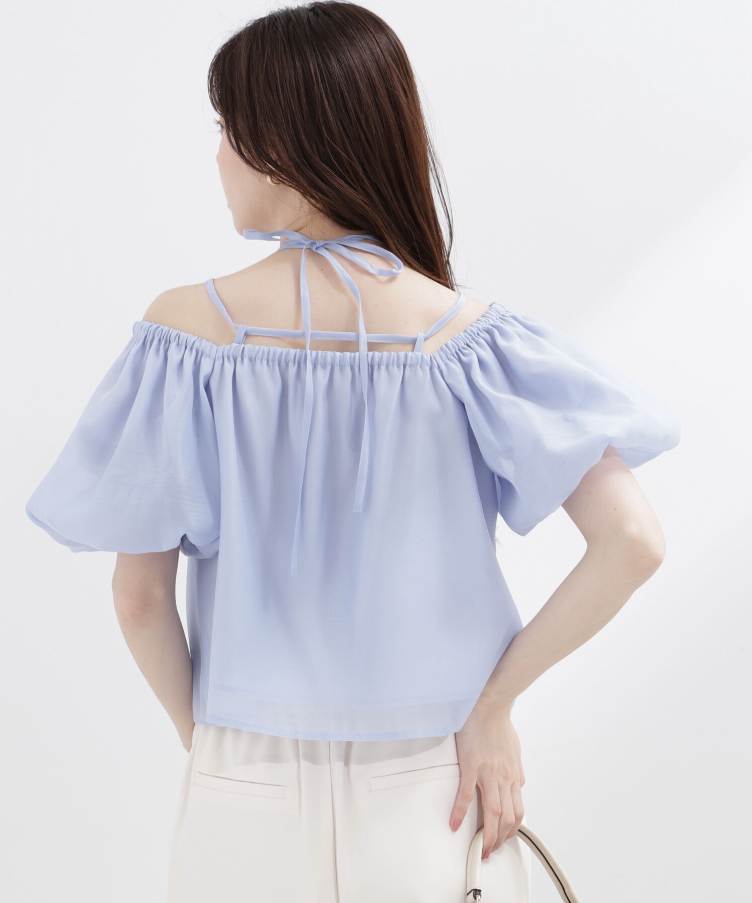 PROPORTION BODY DRESSING「シアーバルーンブラウス」|シャツ・ブラウス|