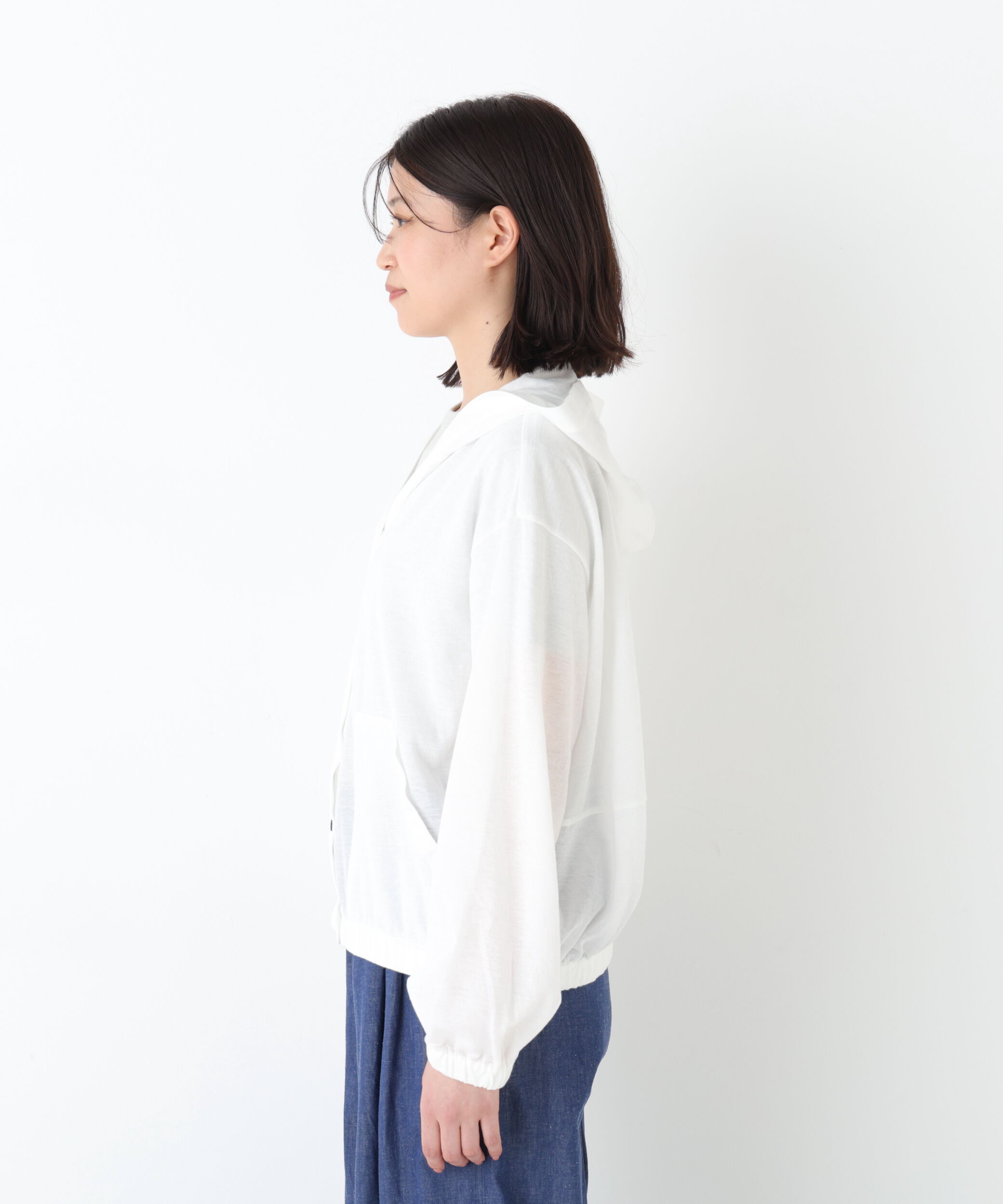 「◆シアー天竺フーディーハオリ」|Tシャツ・カットソー|