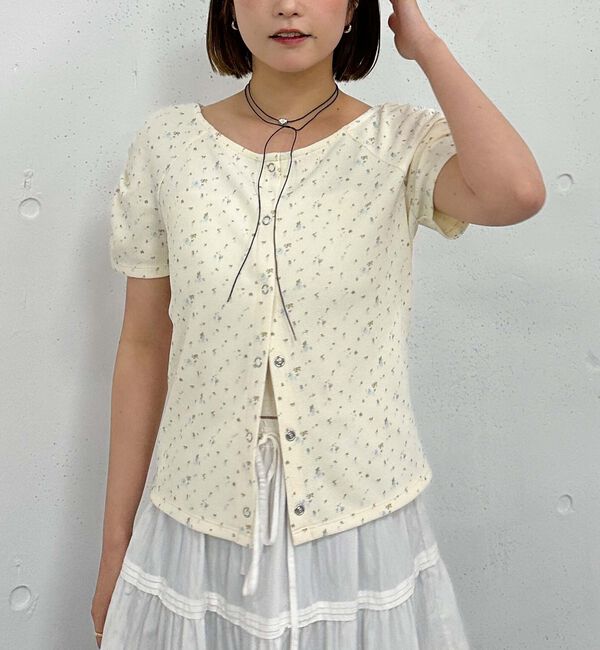 archives「花柄アソートワッフルカットＴＯＰＳ」|Tシャツ・カットソー|