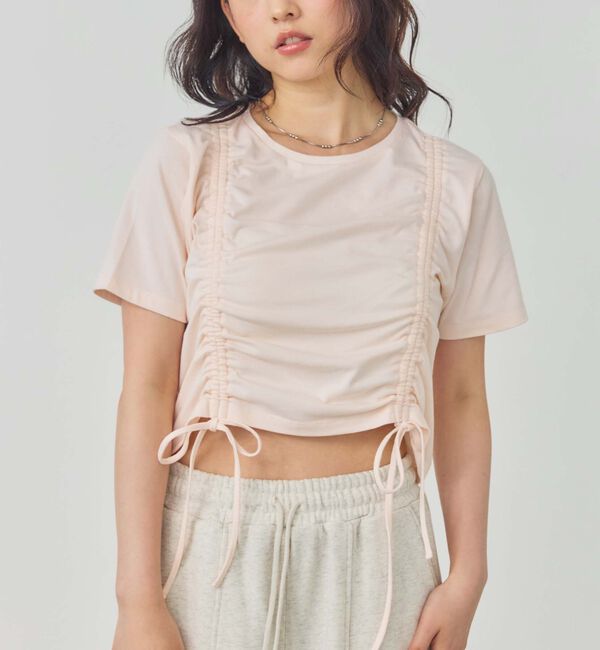 archives「ダブルドロストチビＴｅｅ」|Tシャツ・カットソー|PINK