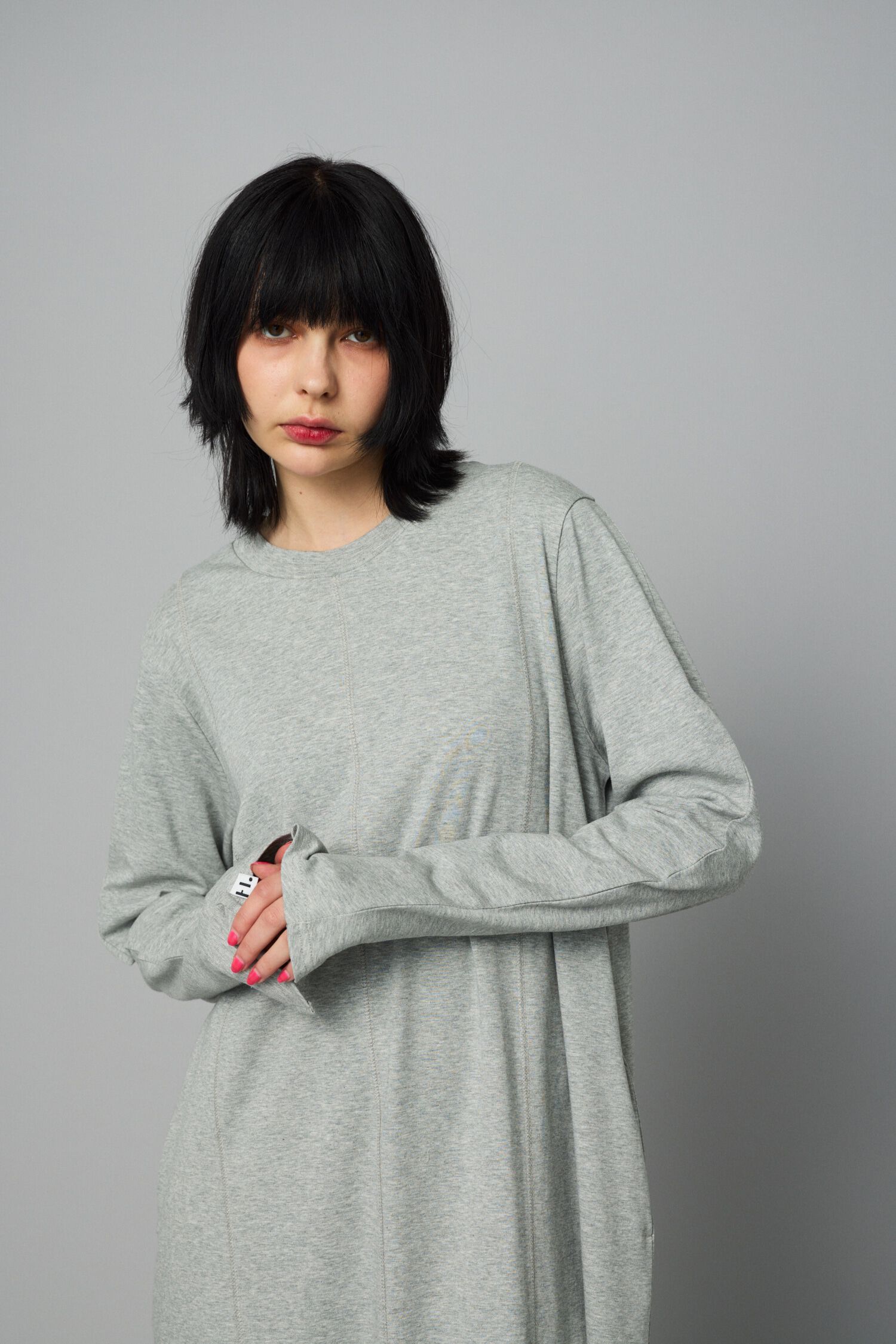 HeRIN.CYE「Long cut dress」|ワンピース|
