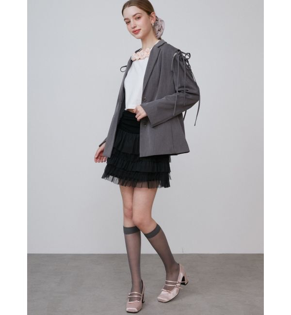 CALNAMUR「バレエチャンキーヒールシューズ」|その他|