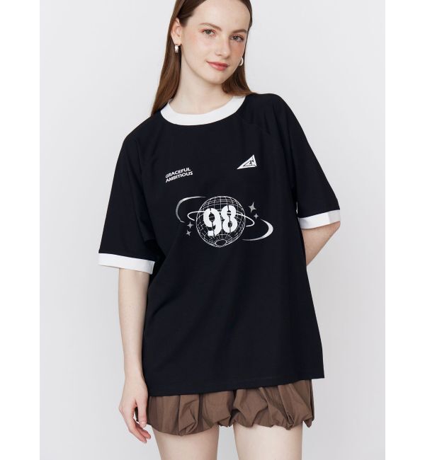 CALNAMUR「スペースユニフォームデザインTシャツ」|Tシャツ・カットソー|