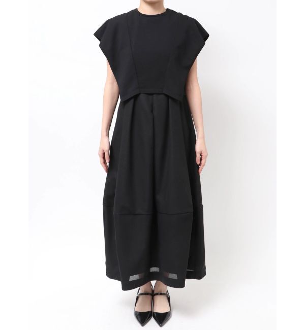 ELENDEEK「KNIT LAYERED OP」|ワンピース|