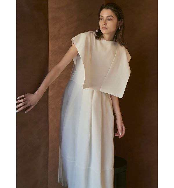 ELENDEEK「KNIT LAYERED OP」|ワンピース|