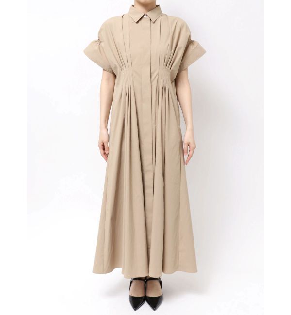 ELENDEEK「FRONT TUCKED OVER SH OP」|ワンピース|