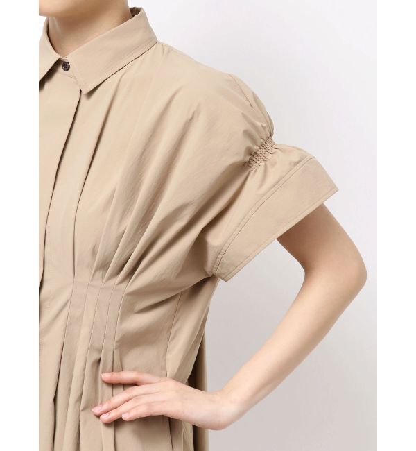 ELENDEEK「FRONT TUCKED OVER SH OP」|ワンピース|