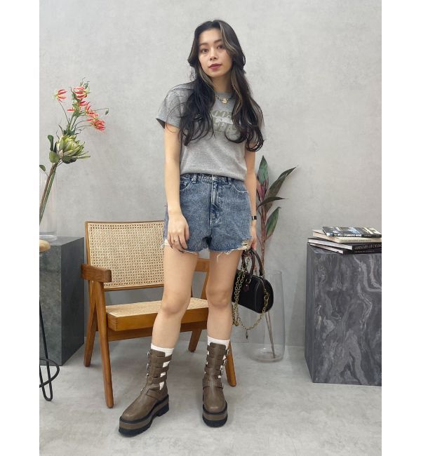 EVRIS「ジャストサイズグラフィックＴシャツ」|Tシャツ・カットソー|