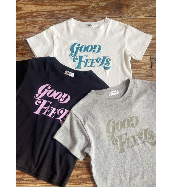 EVRIS「ジャストサイズグラフィックＴシャツ」|Tシャツ・カットソー|