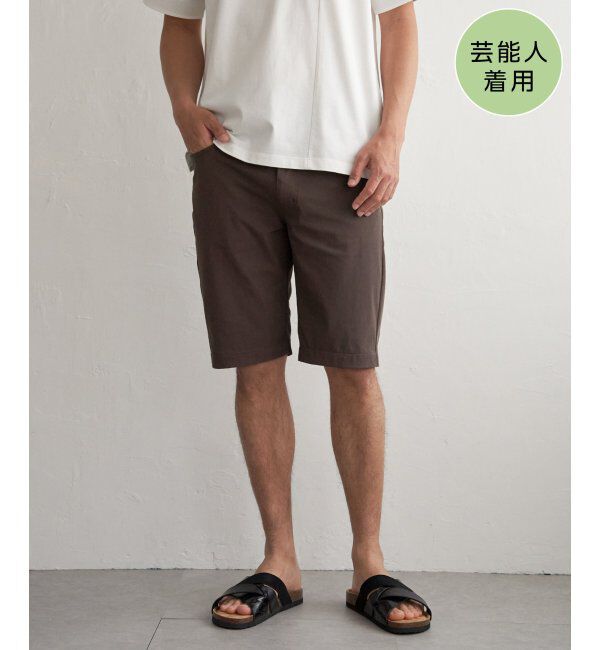 ikka「【接触冷感】GOKU楽パンツ EASY STRETCH 冷感5Pショート」|その他|ブラウン