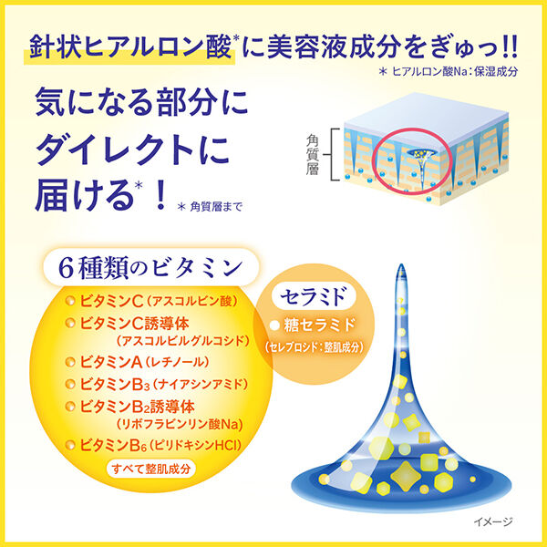  「CLINILABO マイクロニードルパッチ ディープ-Vi (6枚入り)」|美容液・オイル・クリーム|