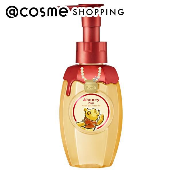 &honey（アンドハニー）「&honey（アンドハニー） ピクシー モイストシルキー ヘアオイル3.0／プーさん メルヘンハニー (100ml)」|洗い流さないトリートメント|その他