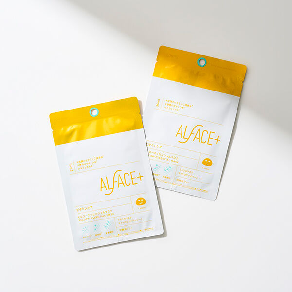 ALFACE＋（オルフェス）「ALFACE+(オルフェス) イエローエッセンシャルマスク うるうるマスク (25ml&times;1枚)」|フェイスマスク・パック|