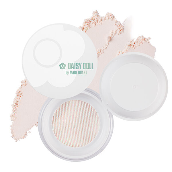  「DAISY DOLL by MARY QUANT シルキー フィックス パウダー 本体/気持ちやすらぐホワイトティーの香り (5g)」|フェイスパウダー|