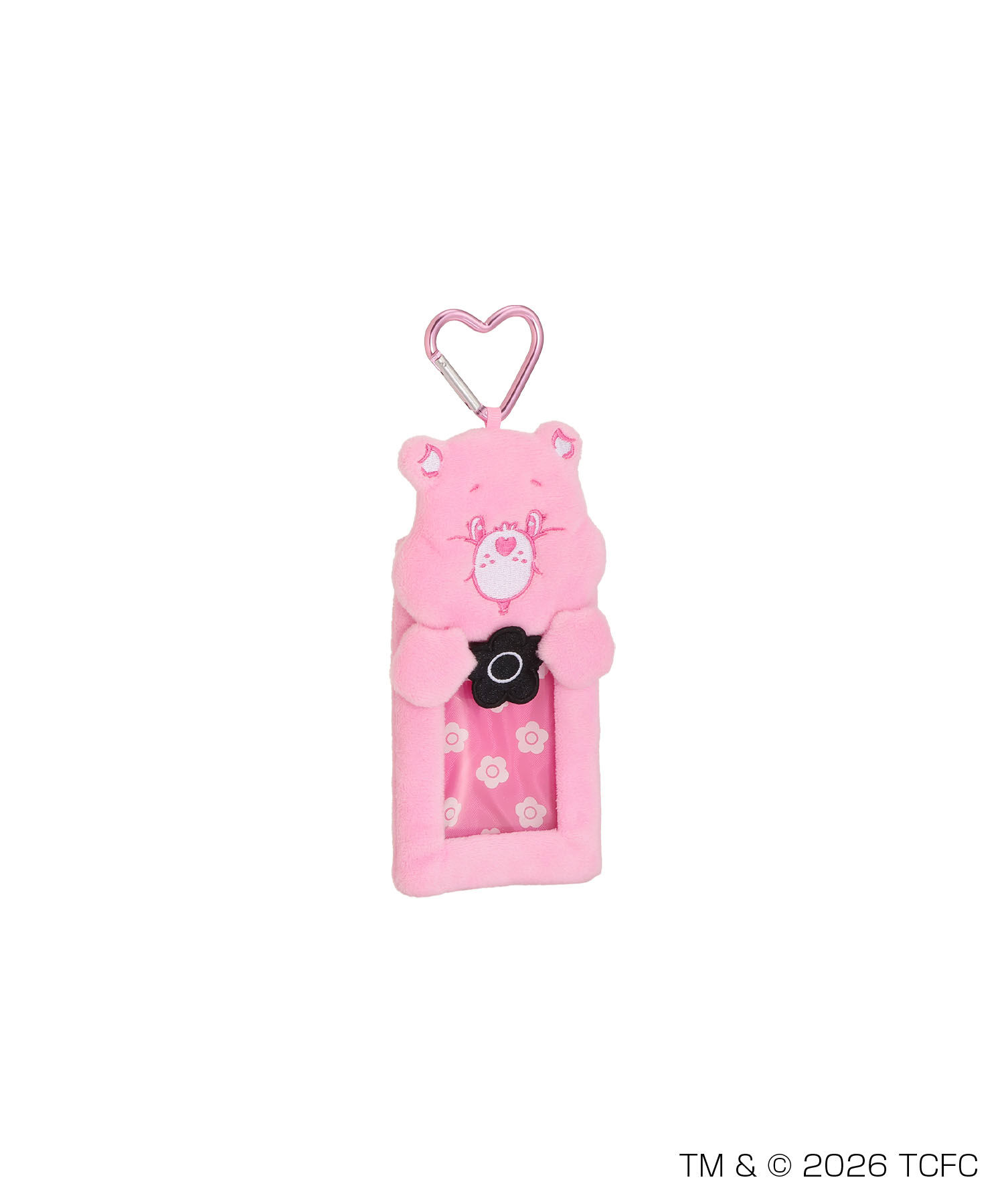 MARY QUANT「Care Bears(TM) シングルパスケース」|定期入れ|ピンク／Cheer Bear