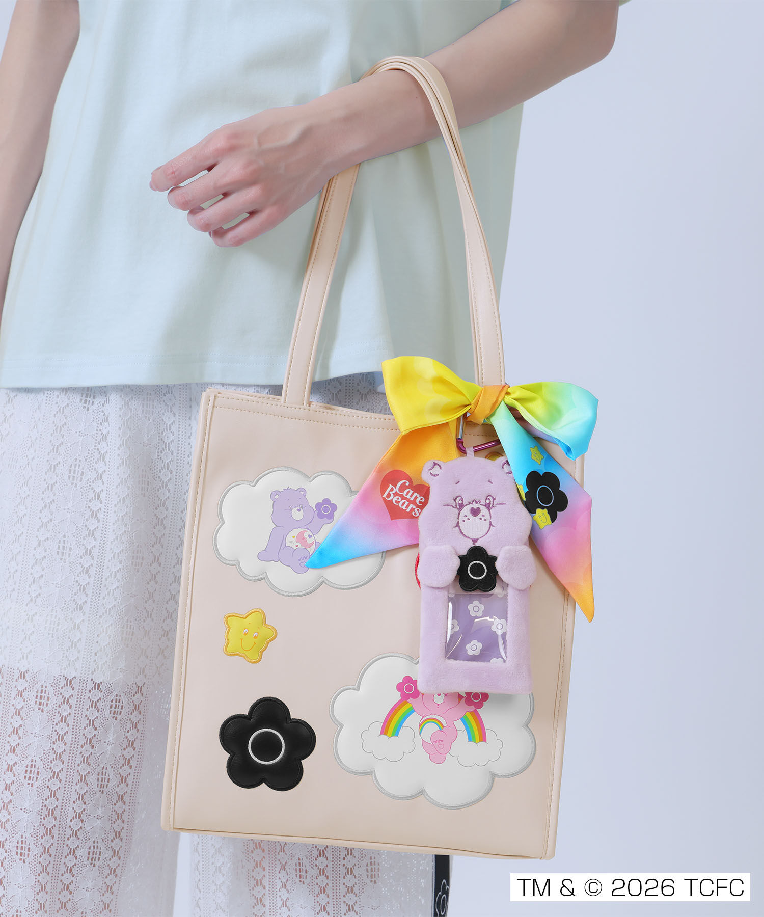 MARY QUANT「Care Bears(TM) シングルパスケース」|定期入れ|