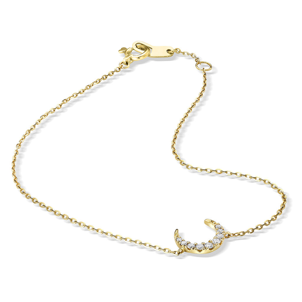 STAR JEWELRY「DIAMOND MOON BRACELET」|ブレスレット・バングル|