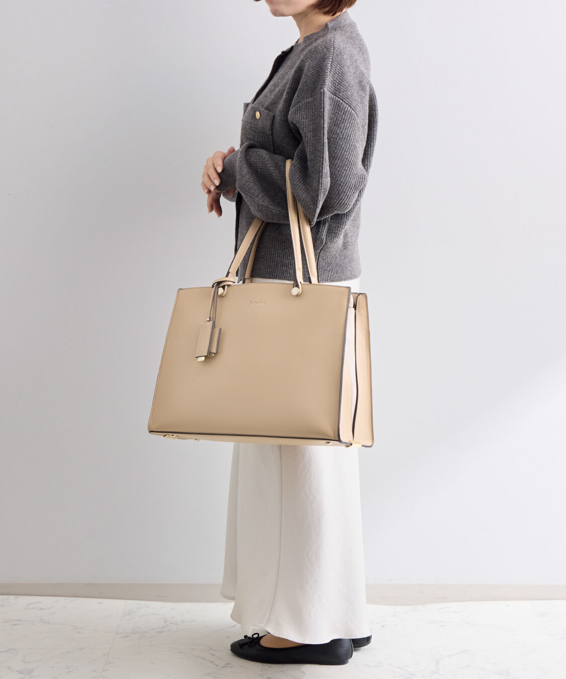 Jewelna Rose「ジュエルナローズ |ターミー トートバッグ A4サイズ  | 通勤 | きれいめ | 10758」|トートバッグ|