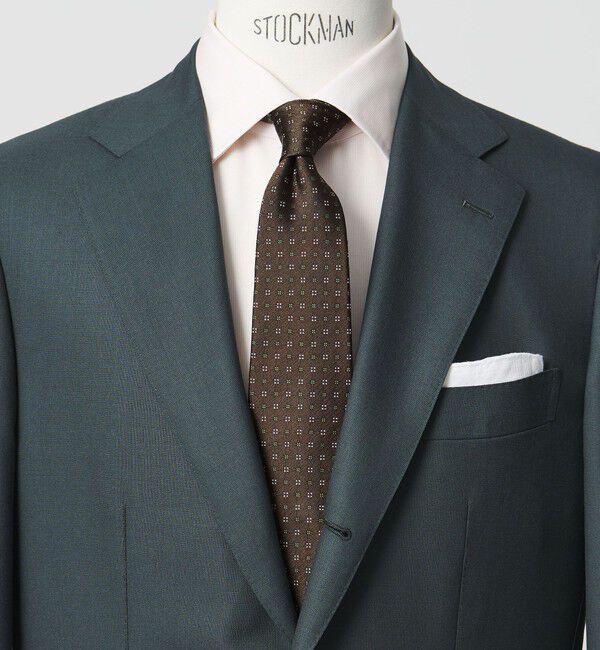UNITED ARROWS green label relaxing「GLR シルク3 8.0cm コモン1 ネクタイ」|ネクタイ・蝶ネクタイ|DK.BROWN