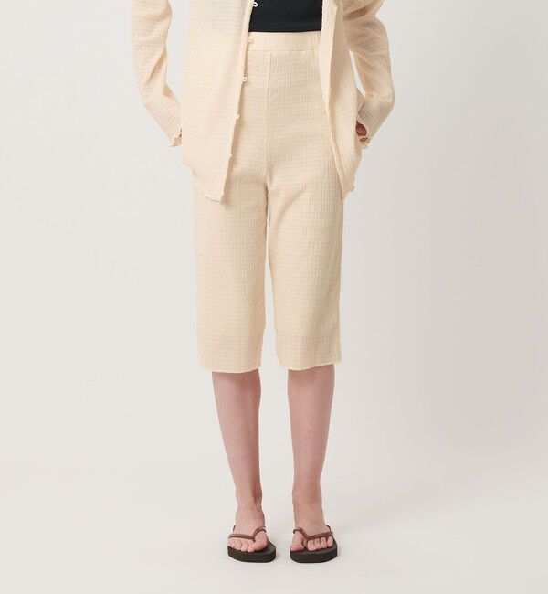 California General Store「＜CGS.＞ジャージー ハーフ パンツ ウィメンズ」|その他|OFF WHITE