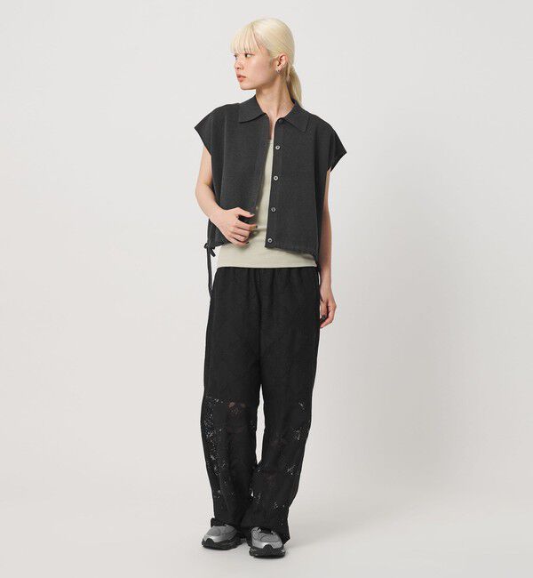 BEAUTY&YOUTH UNITED ARROWS「ヘムドローストリング シャツカーディガン ウォッシャブル」|ニット・セーター|
