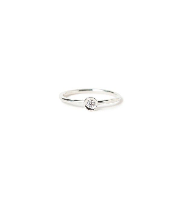 Ray BEAMS 「シルバー CZ リング」|その他|SILVER