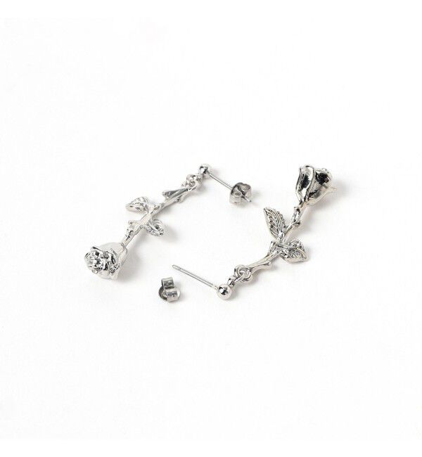 Ray BEAMS 「ローズ ダングル ピアス」|ピアス|