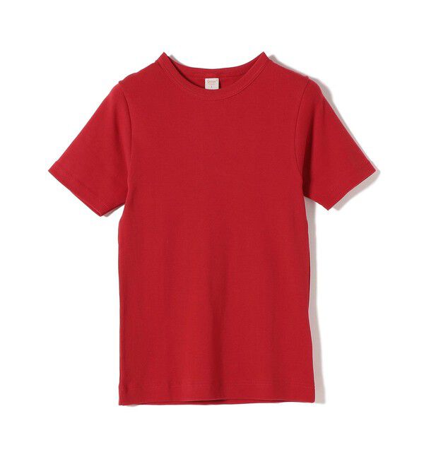 SHIPS for women「gicipi:ショート スリーブ プルオーバー（CRISTALLO）」|Tシャツ・カットソー|レッド