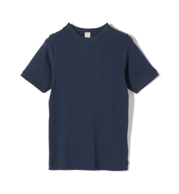 SHIPS for women「gicipi:ショート スリーブ プルオーバー（CRISTALLO）」|Tシャツ・カットソー|ネイビー
