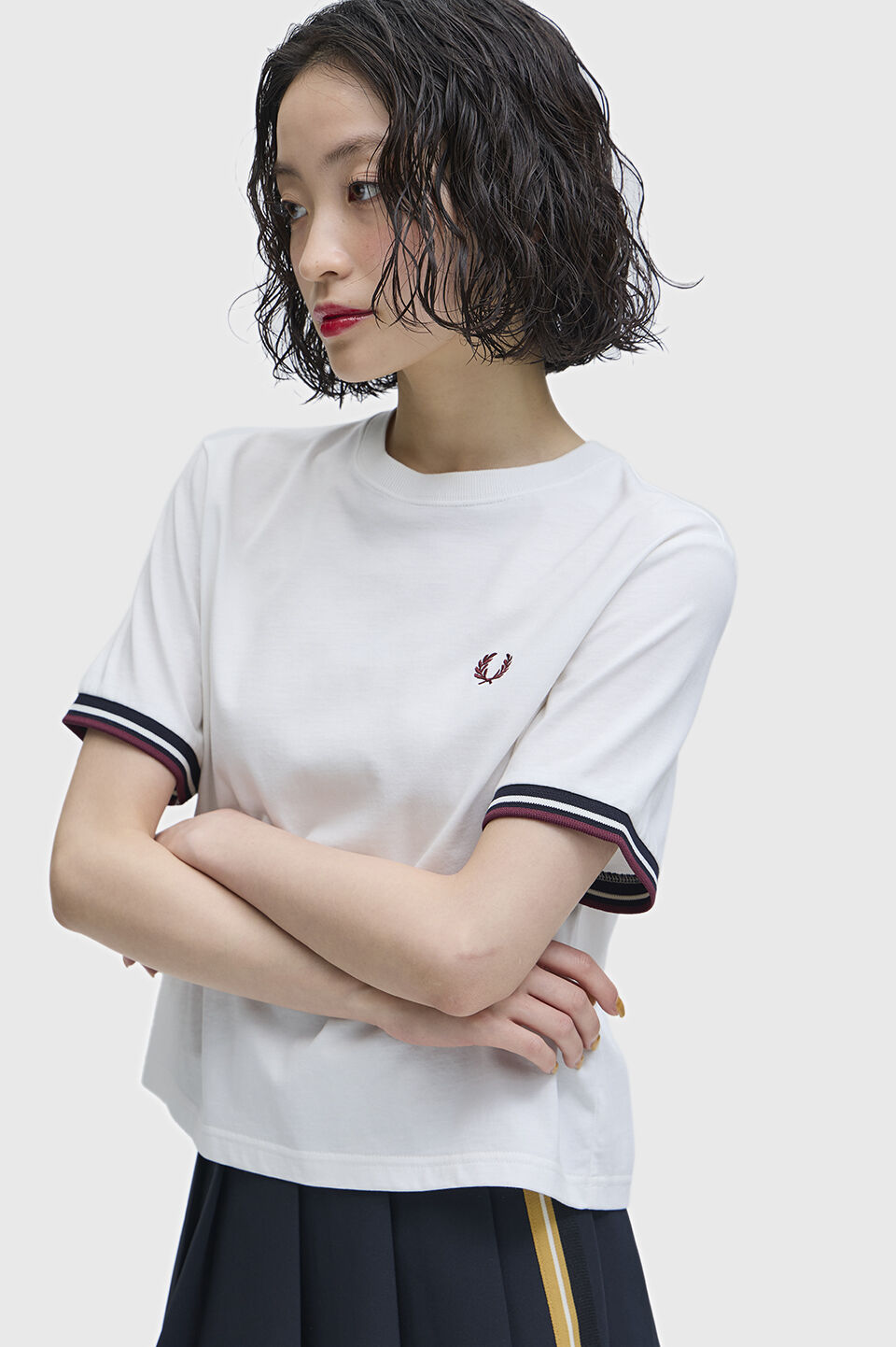 FRED PERRY 「Tipped T-Shirt／ティップラインTシャツ」|Tシャツ・カットソー|