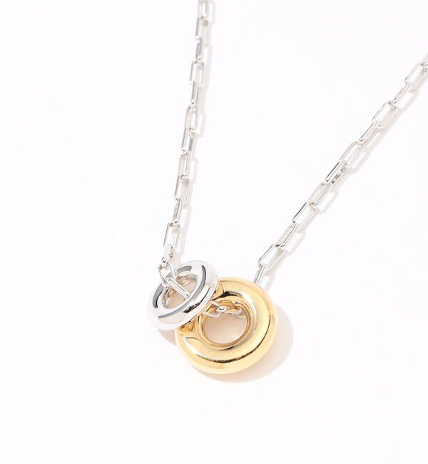 TOMORROWLAND GOODS「LAURA LOMBARDI TWO TONE PIEGA ネックレス」|ネックレス|