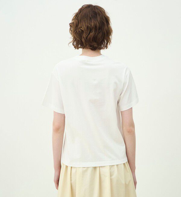 MACPHEE「【一部追加予約】コットンロゴプリント Tシャツ」|Tシャツ・カットソー|
