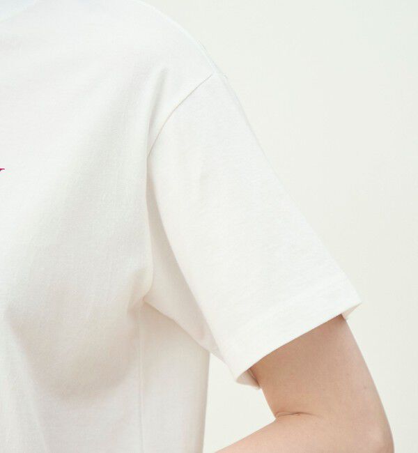 MACPHEE「【一部追加予約】コットンロゴプリント Tシャツ」|Tシャツ・カットソー|
