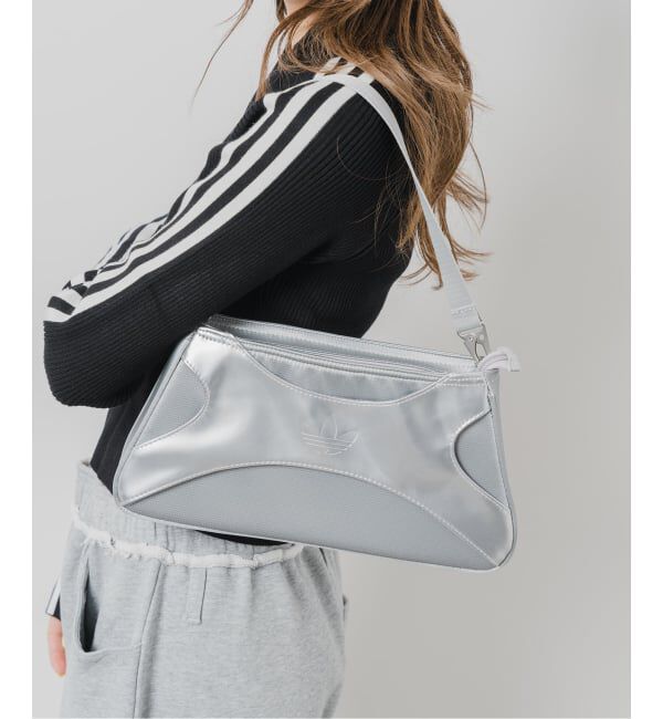 JOINT WORKS「adidas / アディダス CLUTCH SH BAG」|ショルダー・メッセンジャー|シルバー