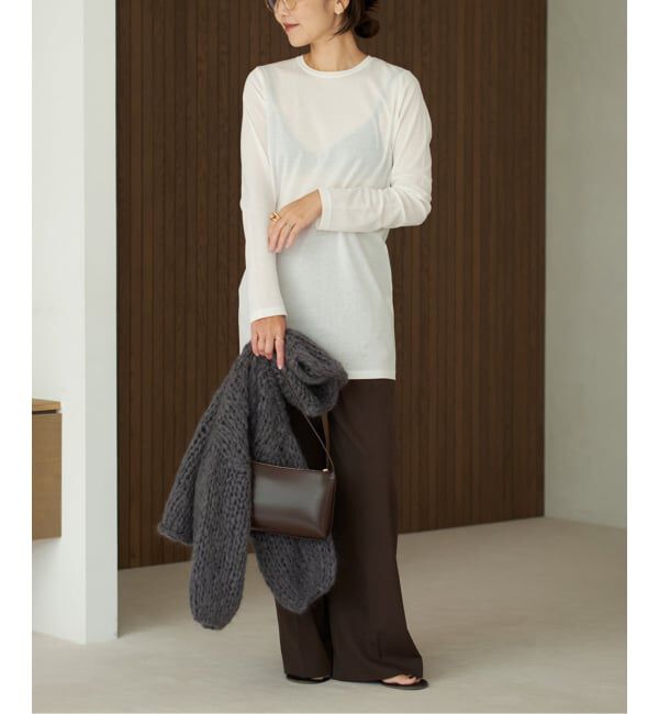 Plage「《追加》LIGHT SHEER LONG Tシャツ 2」|Tシャツ・カットソー|