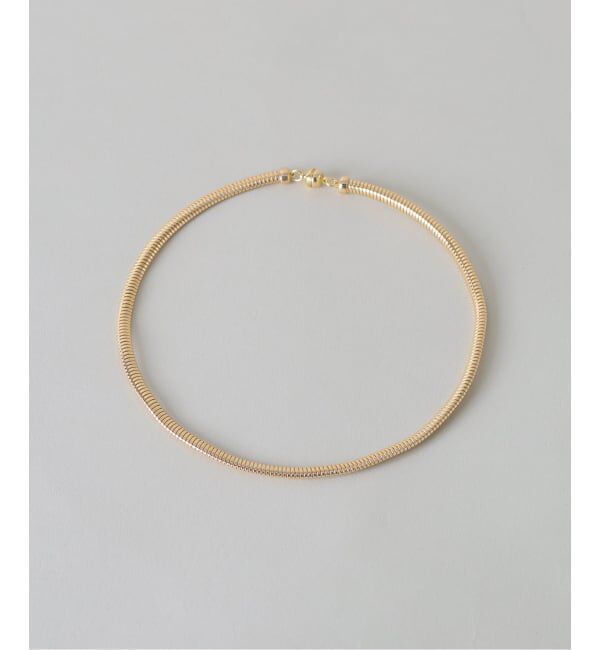 VERMEIL par iena「LUV AJ ラヴエージェイ MINI FLEX SNAKE CHAIN ネックレス」|ネックレス|
