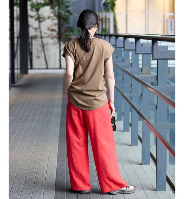 IENA「《新色あり/追加8》ラウンドテールプルオーバー」|Tシャツ・カットソー|