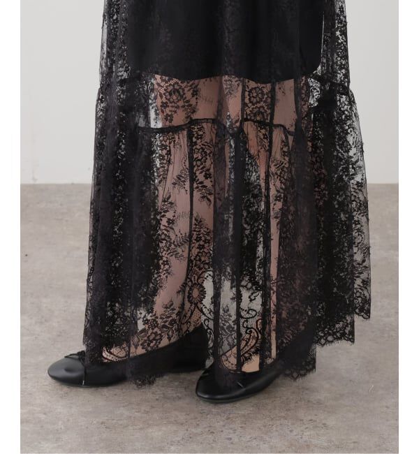 IENA「《一部店舗限定》Maison IENA レーススカート」|スカート|