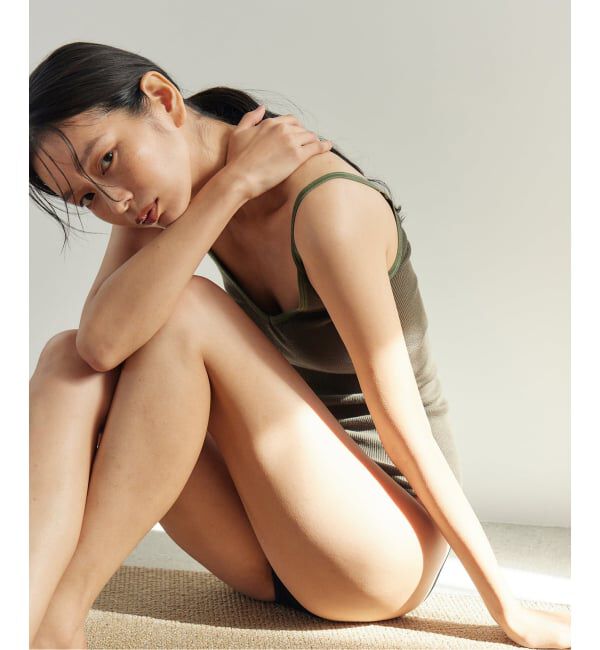SLOBE IENA「《追加》PALM/パーム 22RIBBRACAMIBASIC PLM23SS06」|インナー|