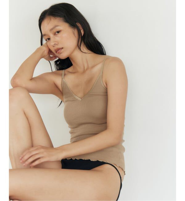 SLOBE IENA「《追加》PALM/パーム 22RIBBRACAMIBASIC PLM23SS06」|インナー|