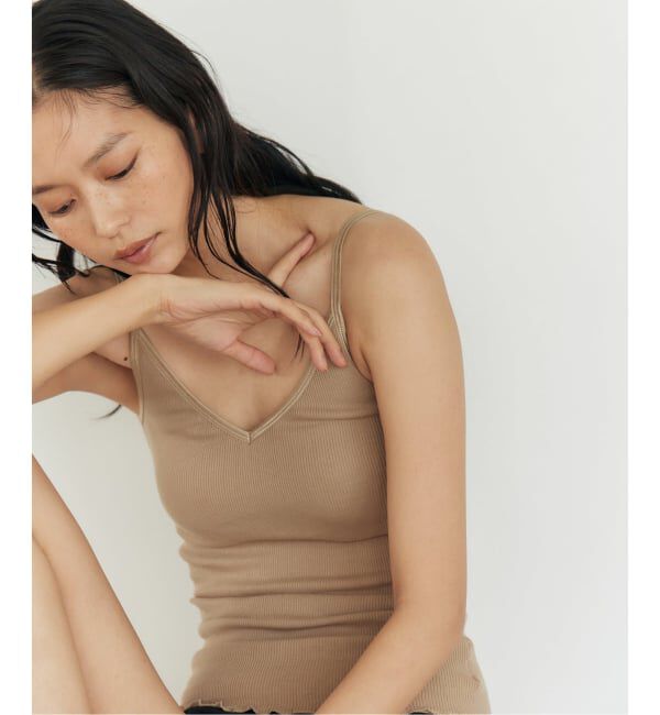 SLOBE IENA「《追加》PALM/パーム 22RIBBRACAMIBASIC PLM23SS06」|インナー|