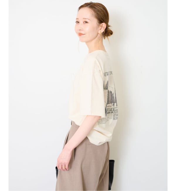 SLOBE IENA「SCREEN STARS/スクリーンスターズ SLOBE別注 ニュースペーパーTEE」|Tシャツ・カットソー|